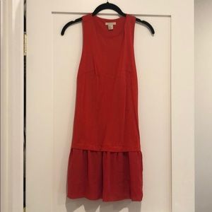 Red drop waist dress SZ 2